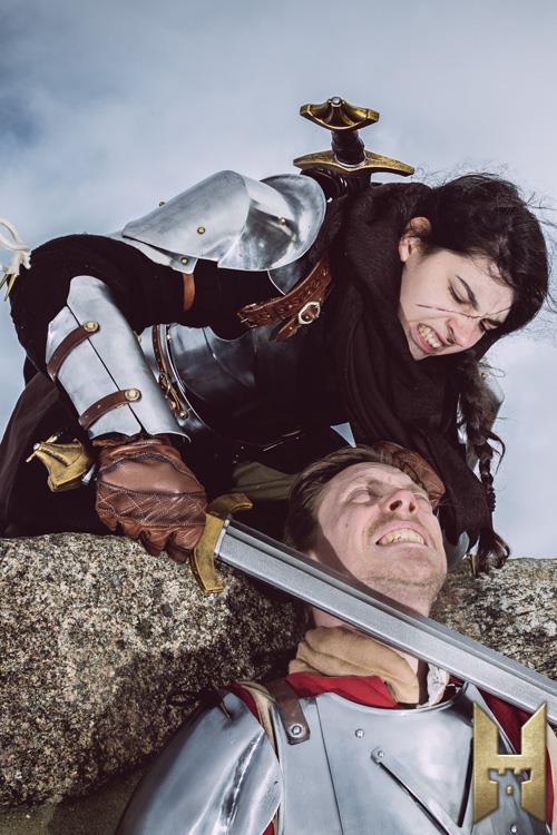 Arming Sword 87cm Gold - Image 4
