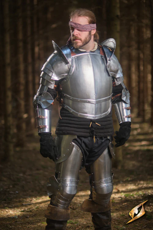 Captain Belt Shield Polished Steel - Image 3