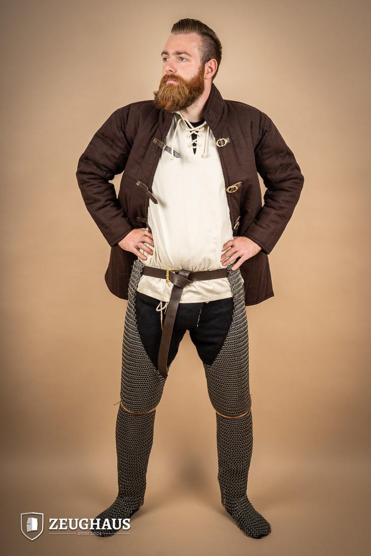 Chainmail Chausses Roundring 9mm Steel Oiled - Image 3