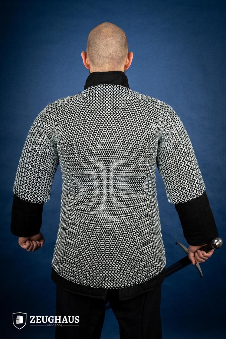 Chainmail Haubergeon Roundring 10mm Galvanized - Image 4