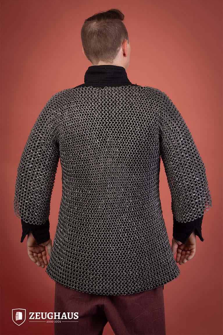 Chainmail Haubergeon Roundring Riveted 10mm Aluminium - Image 3