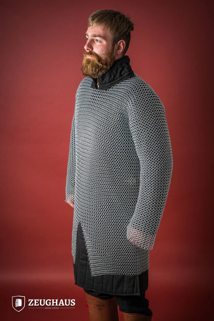 Chainmail Hauberk Roundring 10mm Galvanized - Image 3