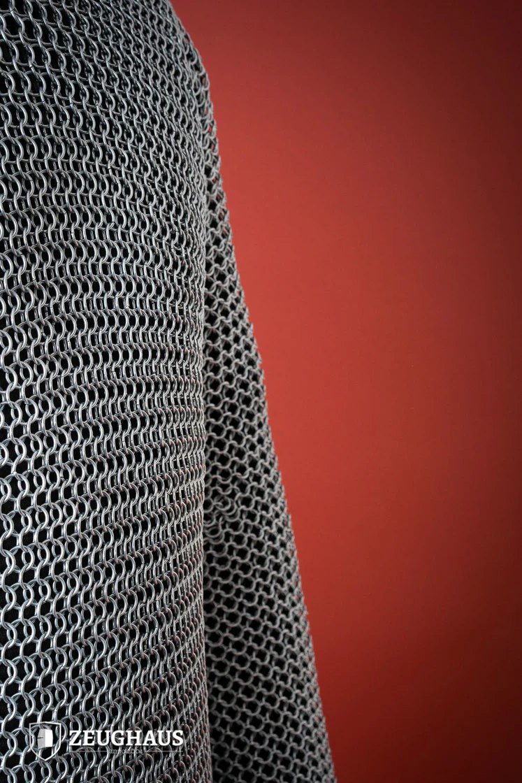 Chainmail Hauberk Roundring 10mm Galvanized - Image 6