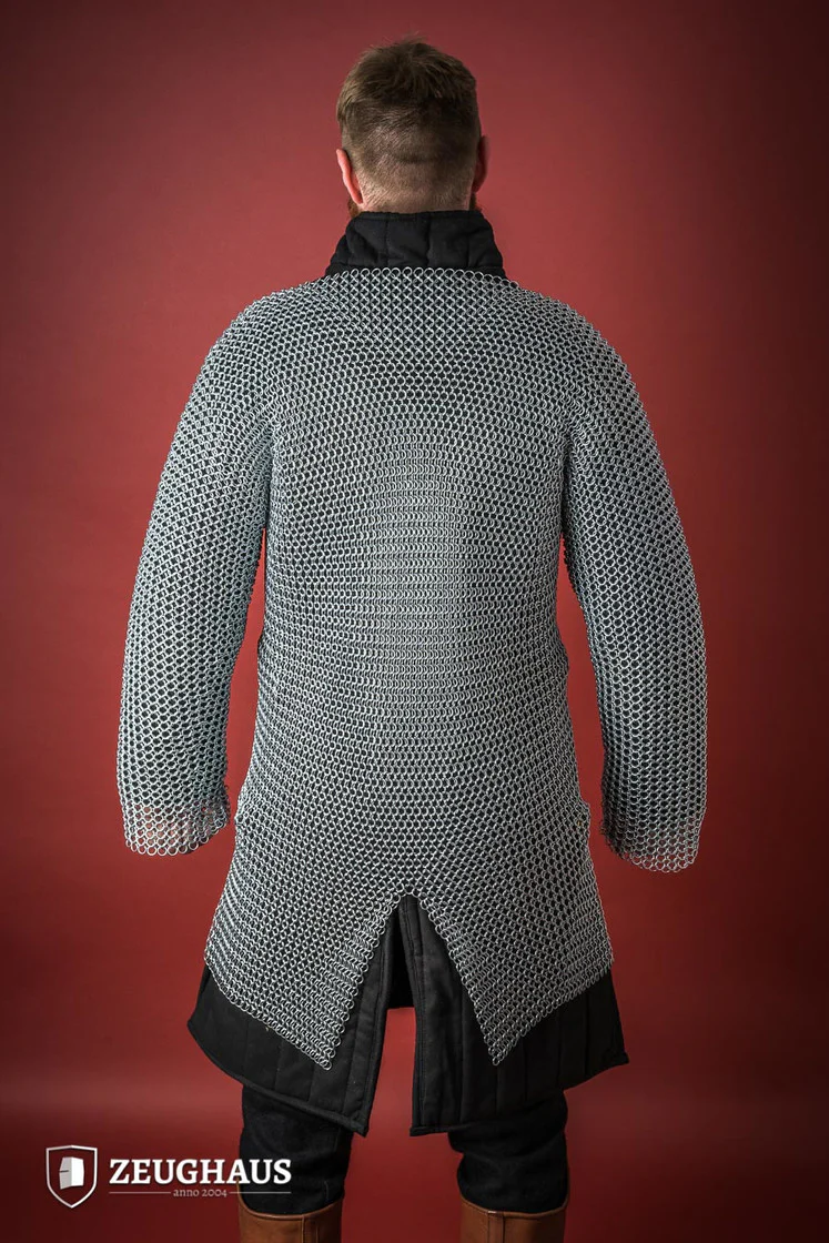 Chainmail Hauberk Roundring 10mm Galvanized - Image 7
