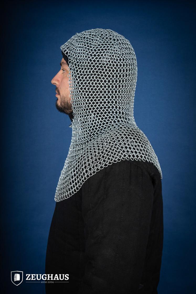 Chainmail Hood Roundring 10mm Galvanized - Image 3