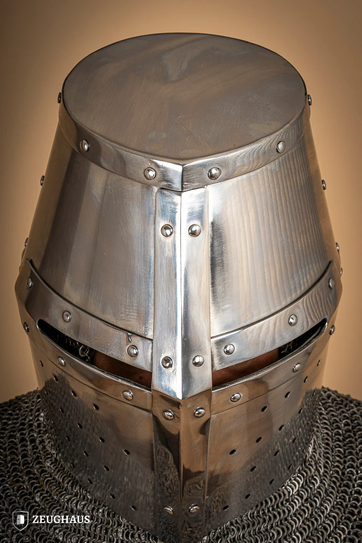 Crusader Great Helmet 1,6mm Polished - Image 5