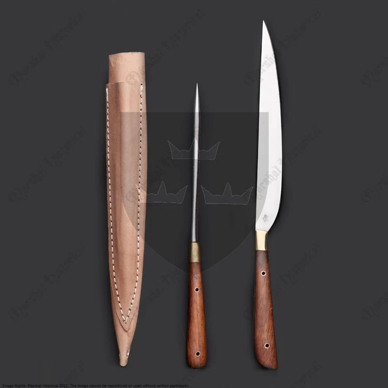 Cutlery Set with Pouch Bone - Image 3