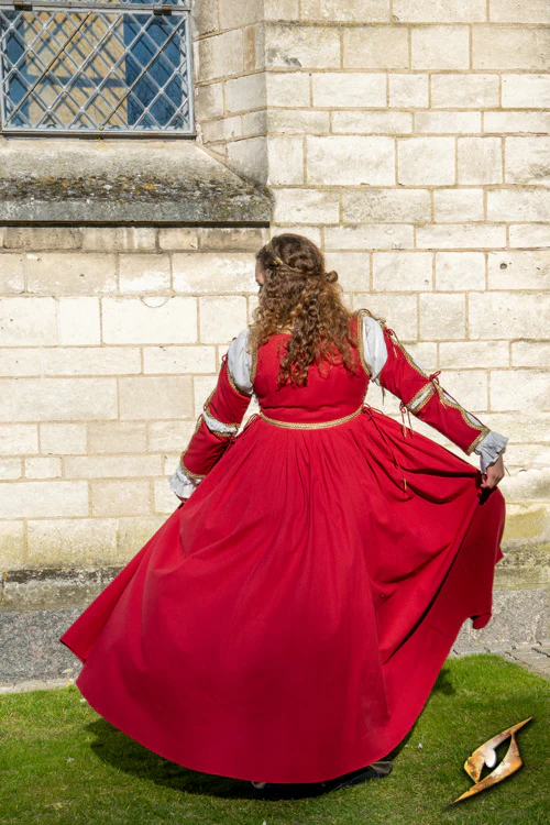 Dress Lucrezia Red - Image 5