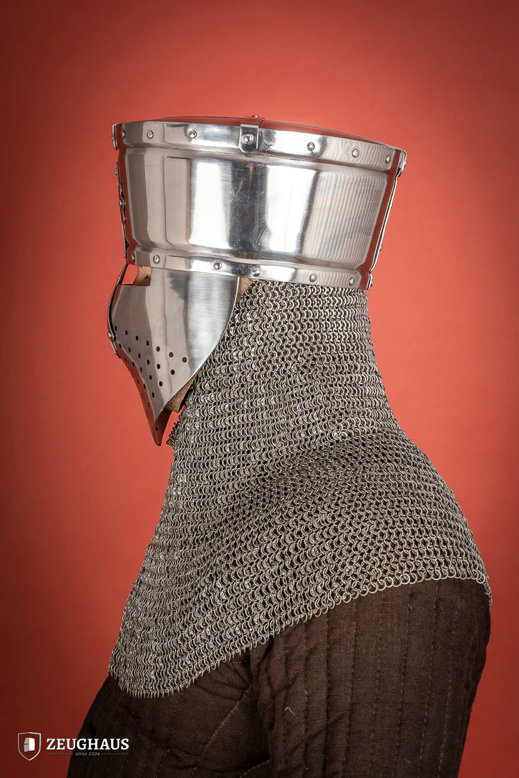 Early Pot Helmet 1,6mm Polished - Image 4