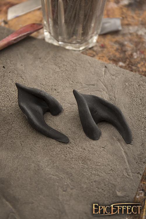 Epic Effect Dark Elf Ears - Small Black - Image 3