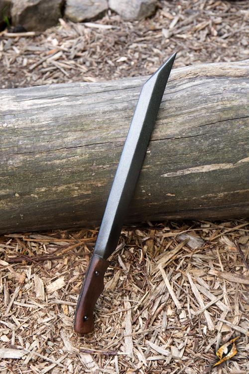 Knife Seax 51 cm Brown/Silver - Image 2
