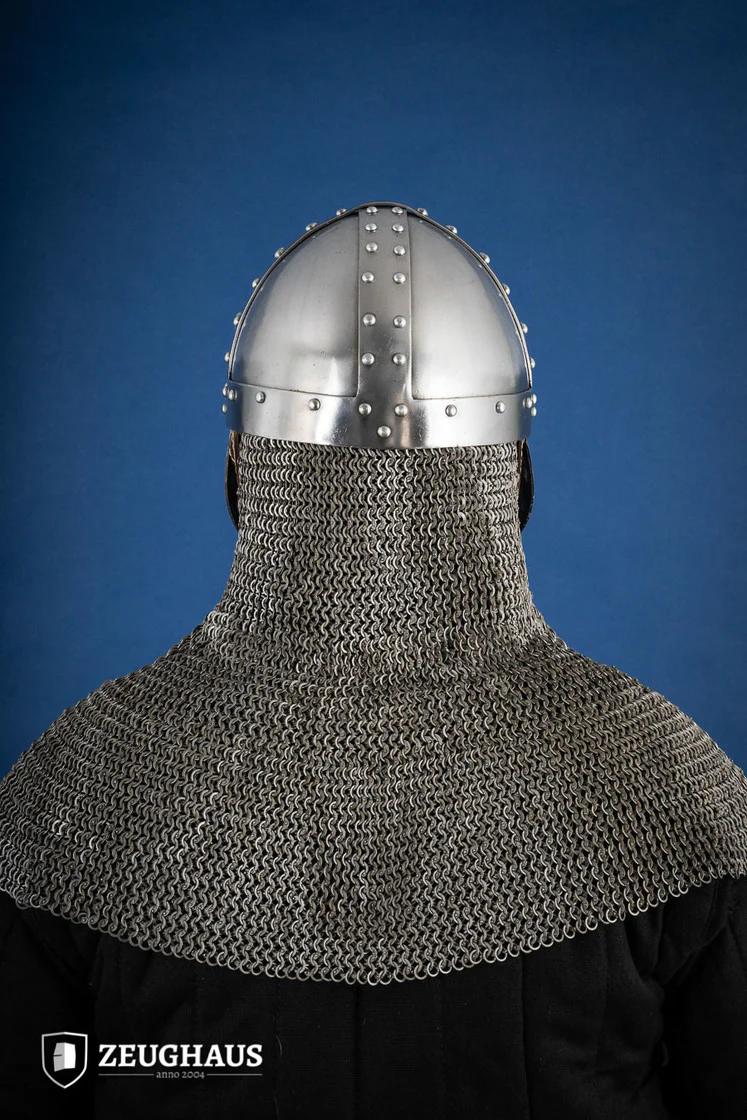 Norman Faceplate Spangenhelm 1,6mm Polished - Image 4