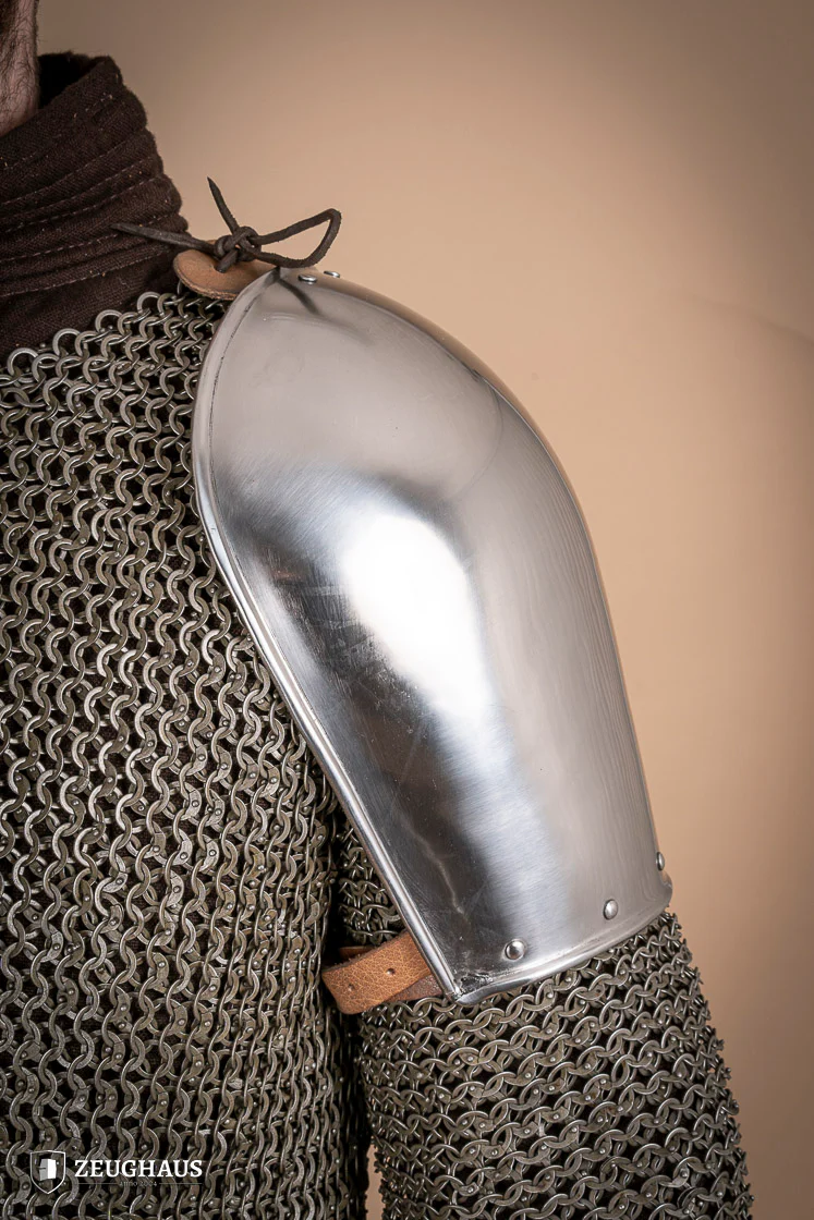 Pauldrons 1350-1425 1,6mm Polished - Image 5