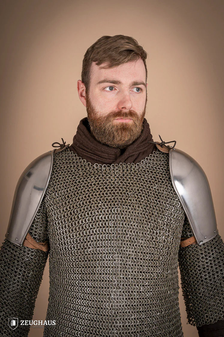 Pauldrons 1350-1425 1,6mm Polished - Image 6