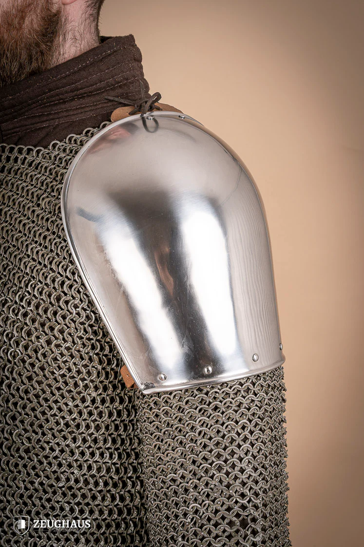 Pauldrons 1350-1425 1,6mm Polished - Image 7