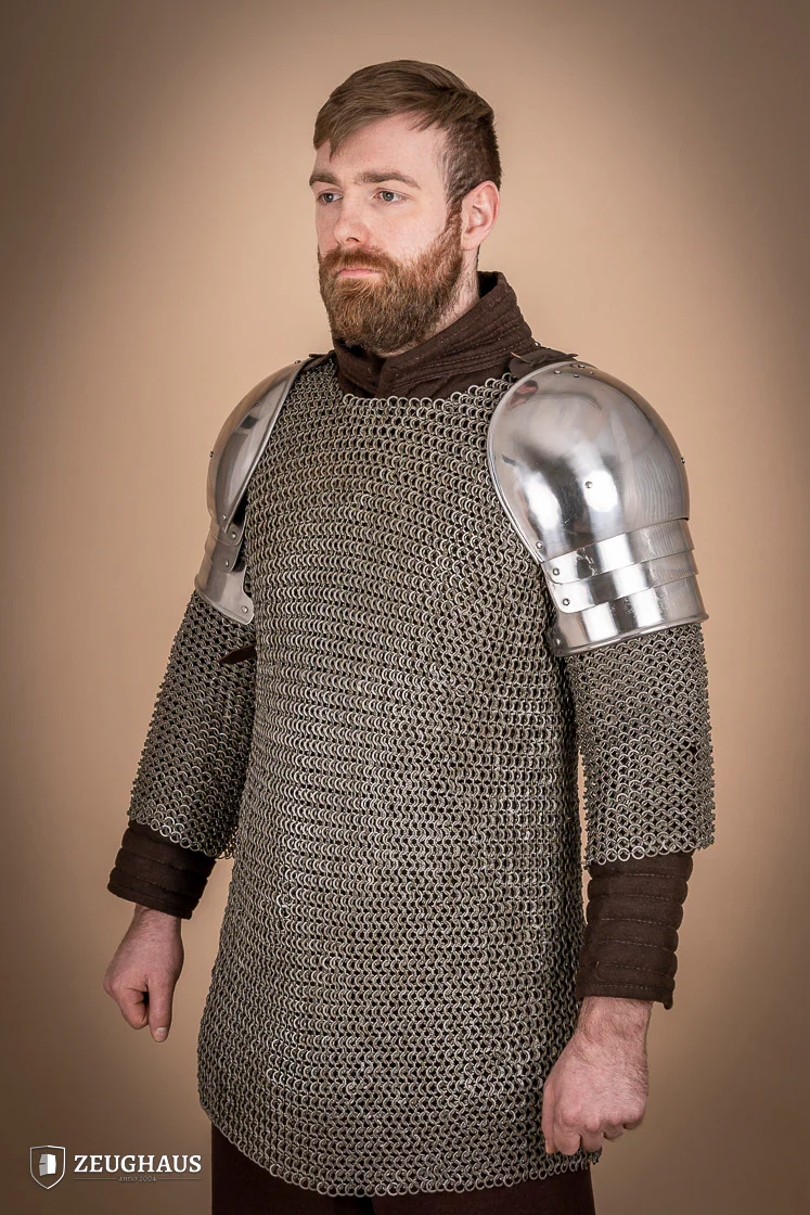 Pauldrons 1460 1,6mm Polished - Image 3