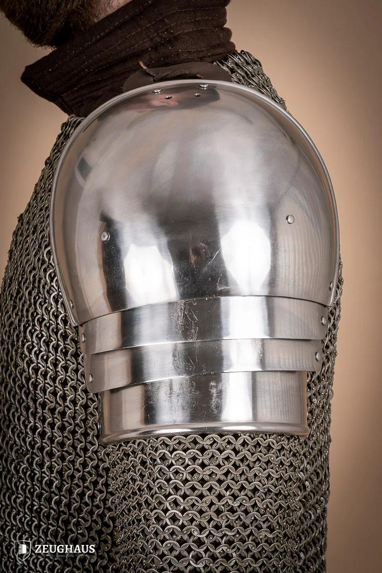 Pauldrons 1460 1,6mm Polished - Image 7