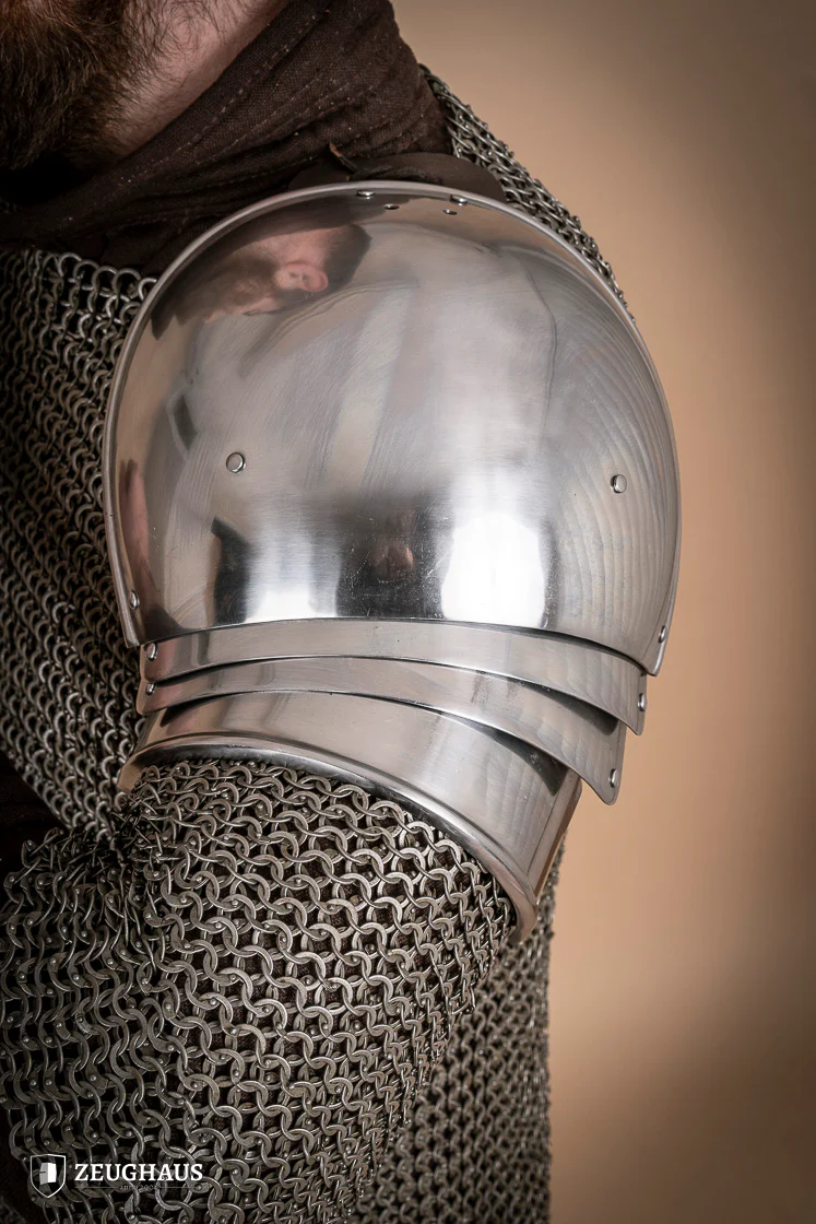 Pauldrons 1460 1,6mm Polished - Image 8