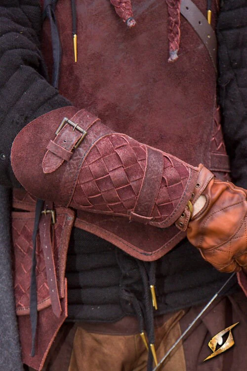 Ranger Bracers Suede Brown - Image 4