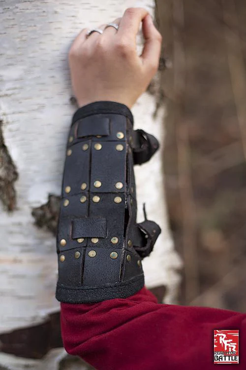 Ready for Battle Bracers Fighter Black - Image 3