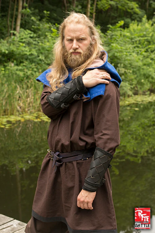 Ready for Battle Bracers Viking Black - Image 4