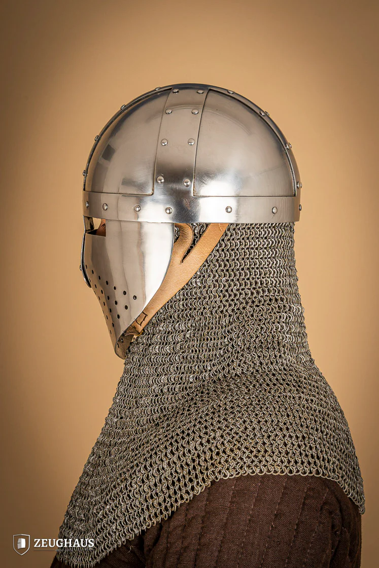 Spangenhelm with Facial 2mm Polished - Image 4