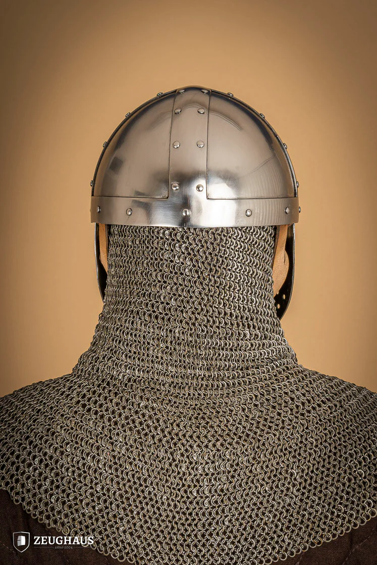 Spangenhelm with Facial 2mm Polished - Image 5