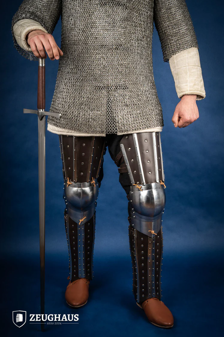Splinted Leg Armor Brown - Image 7