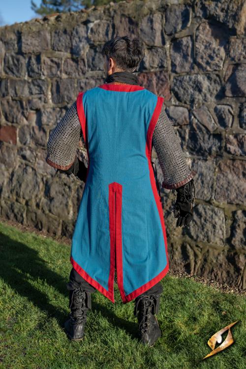 Tabard Clement Blue/Red - Image 4