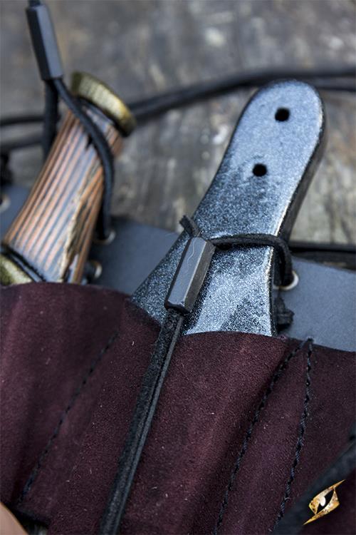 Throwing Dagger Holder 3 Black/Brown - Image 3