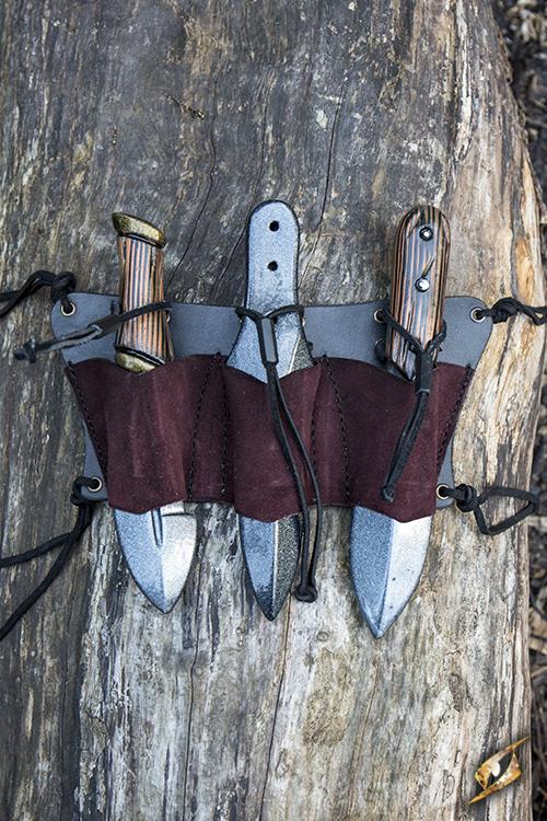 Throwing Dagger Holder 3 Black/Brown - Image 4